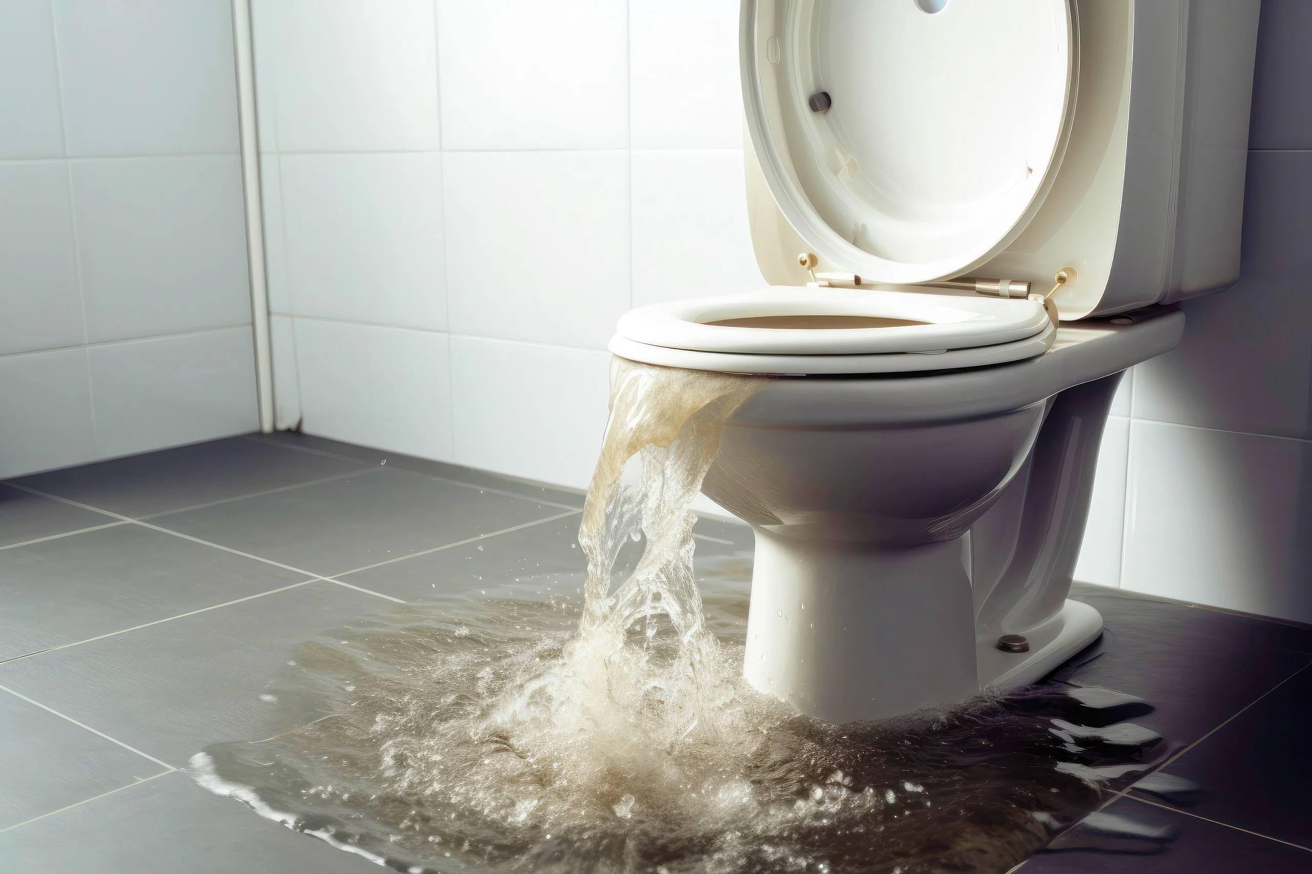 WC bouché — débouchage toilettes dans le Var