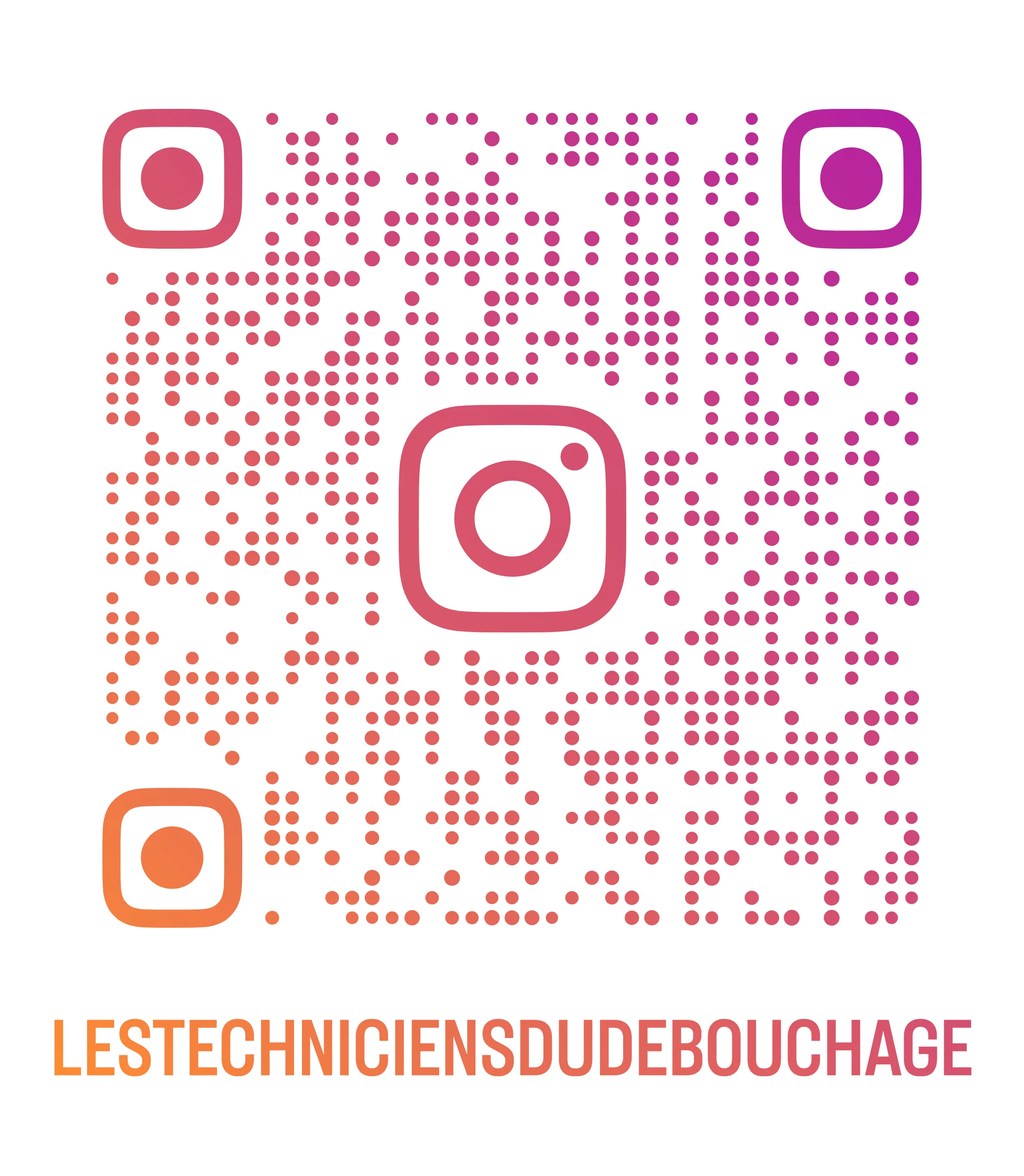 QR Code Instagram Les Techniciens du Débouchage
