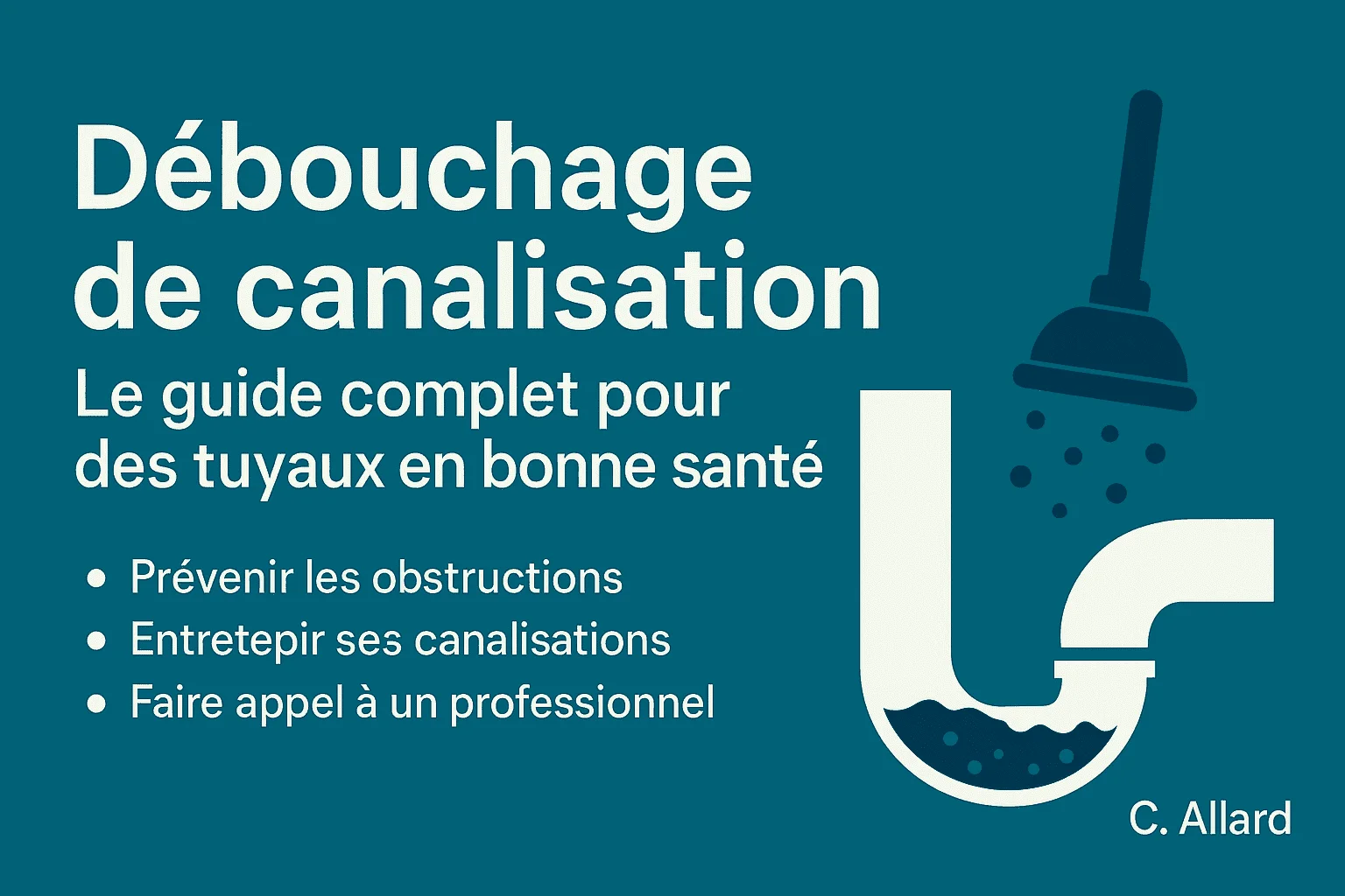 Débouchage de canalisation : Le guide complet pour des tuyaux en bonne santé dans le Var