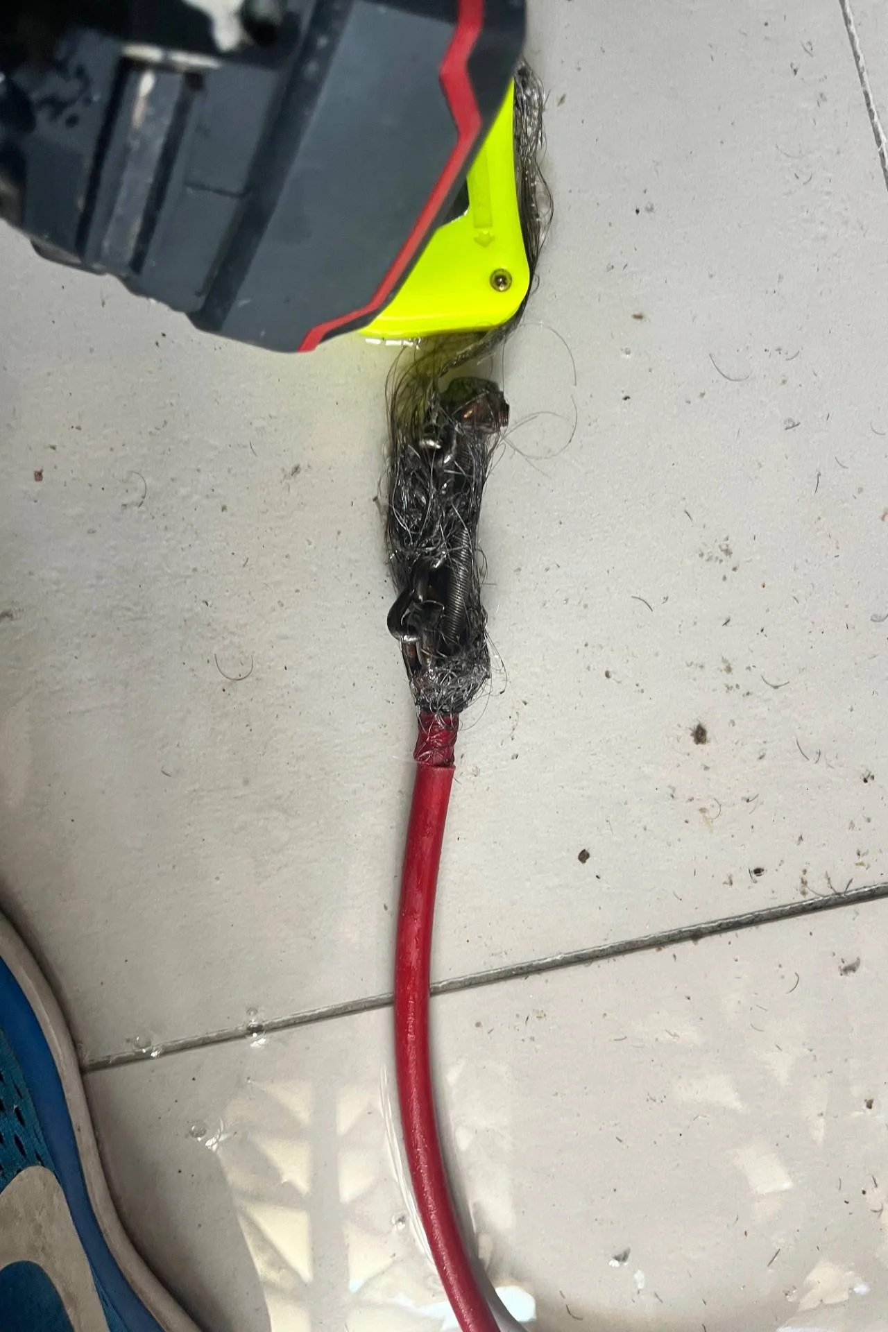 Débouchage douche à Toulon — après intervention