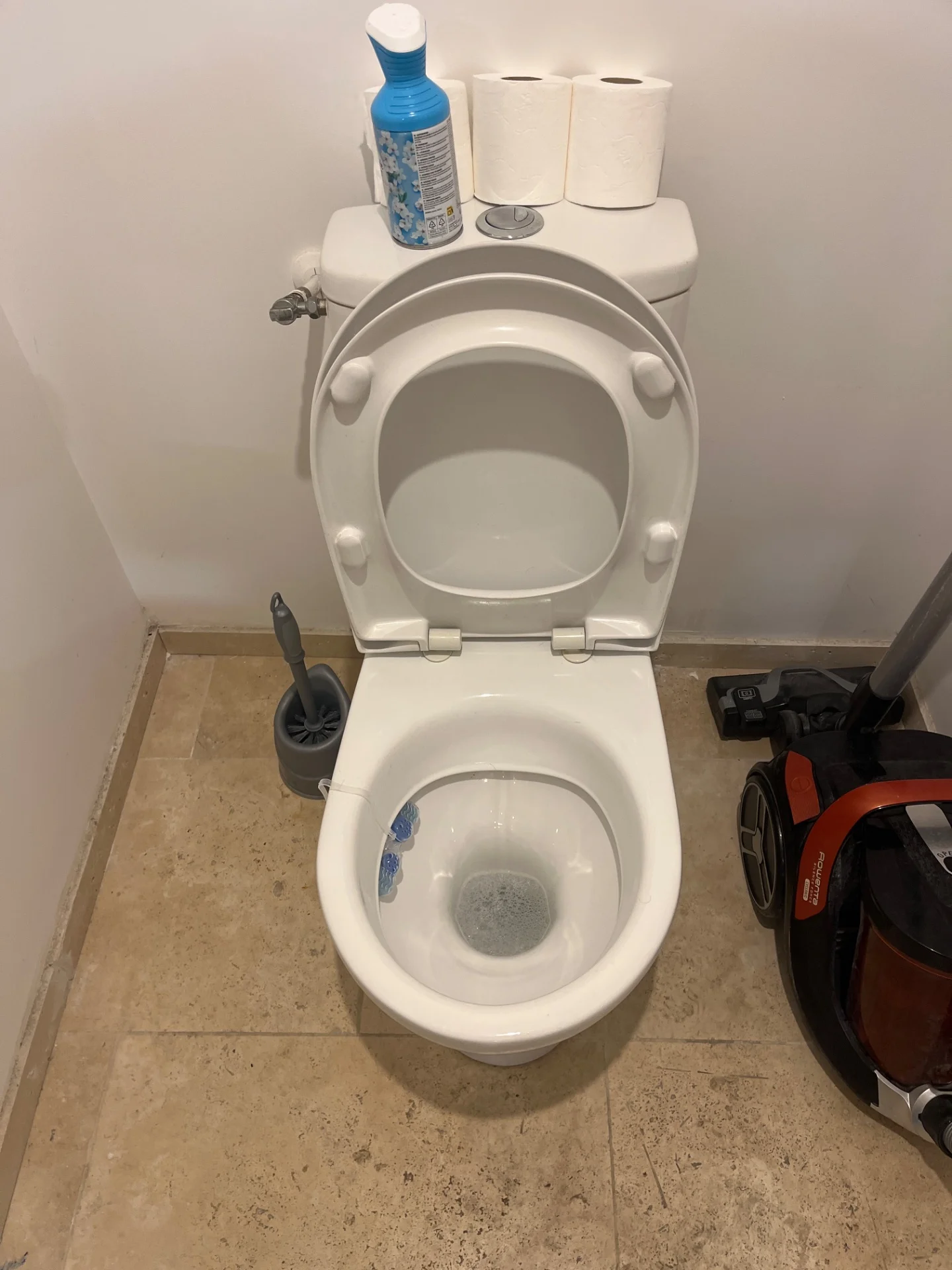 Débouchage WC à Toulon — après intervention