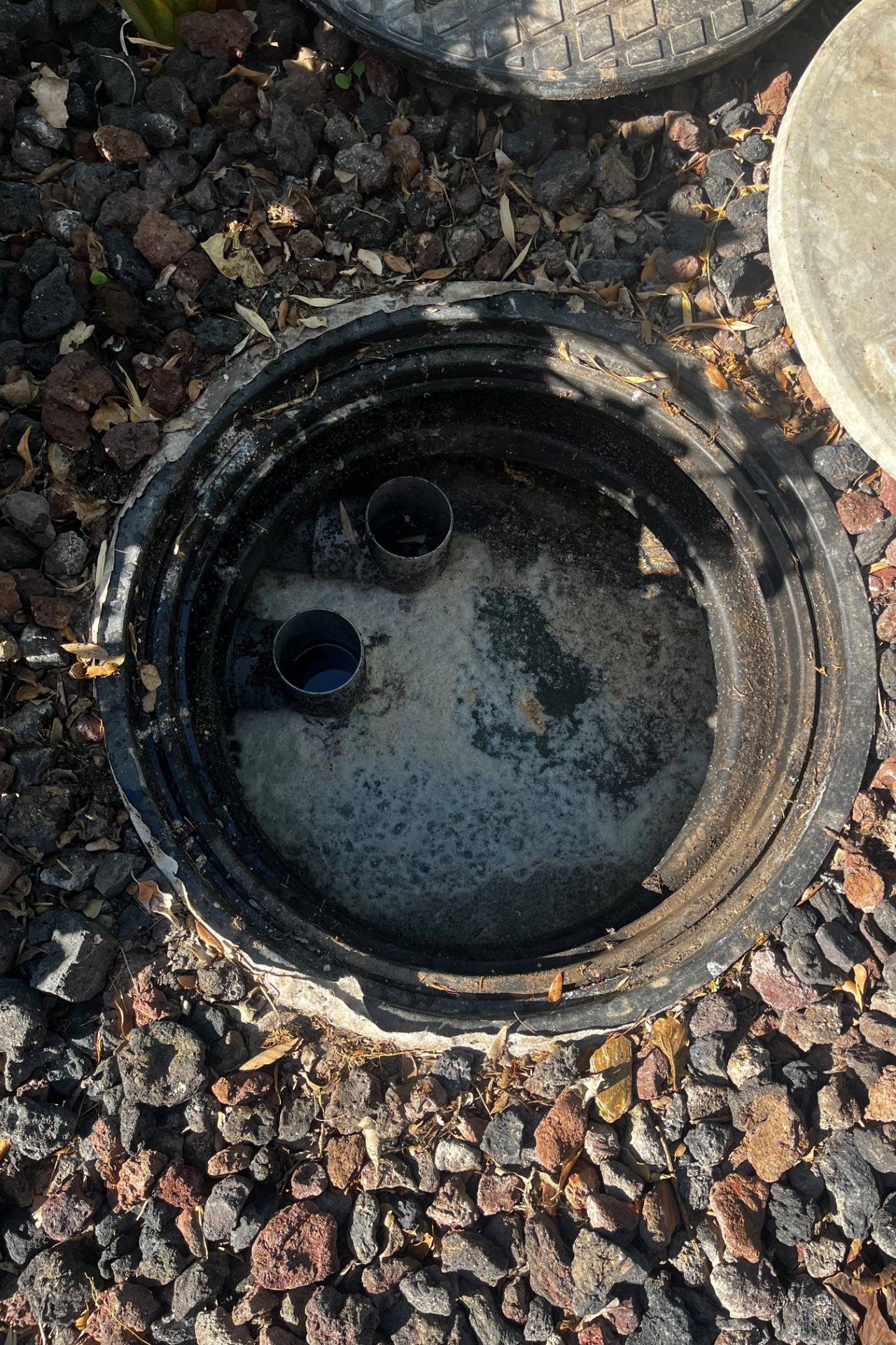 Débouchage canalisation à Hyeres — avant intervention