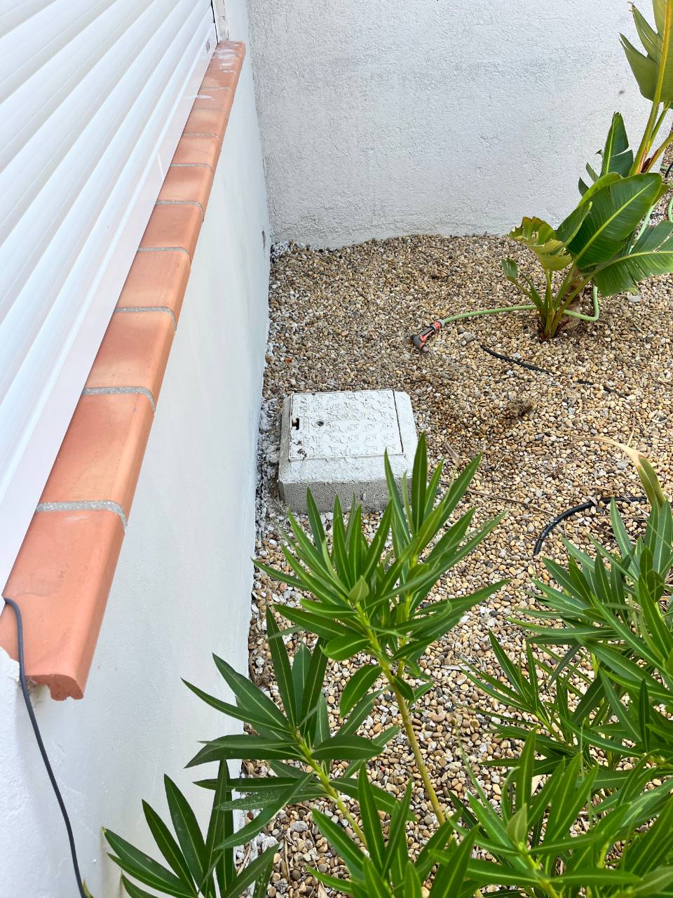 Débouchage canalisation à La Valette-du-Var — avant intervention